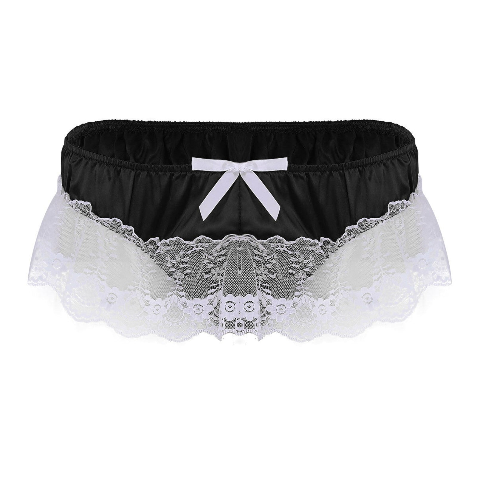 Bow & Lace Sissy Panties