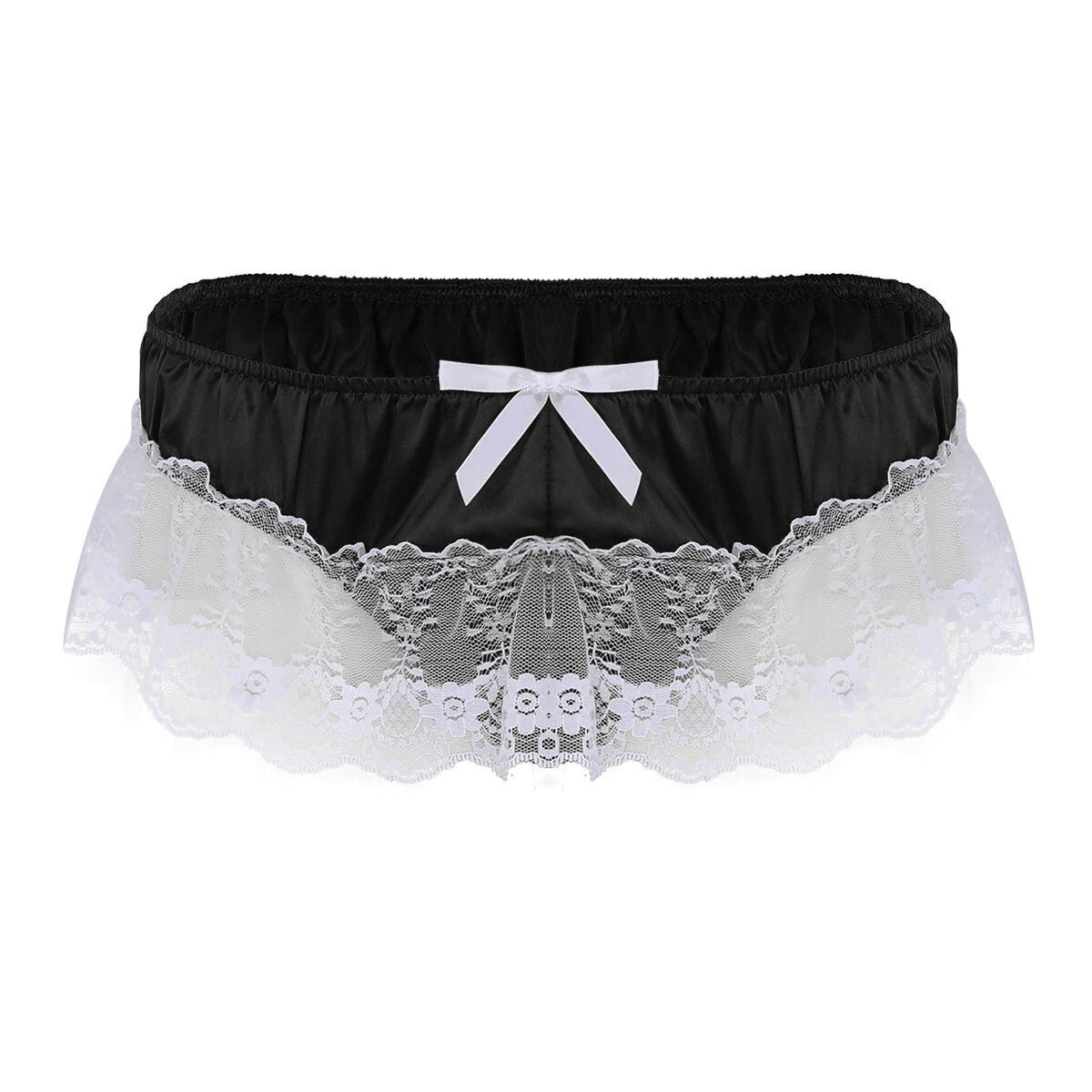 Bow & Lace Sissy Panties