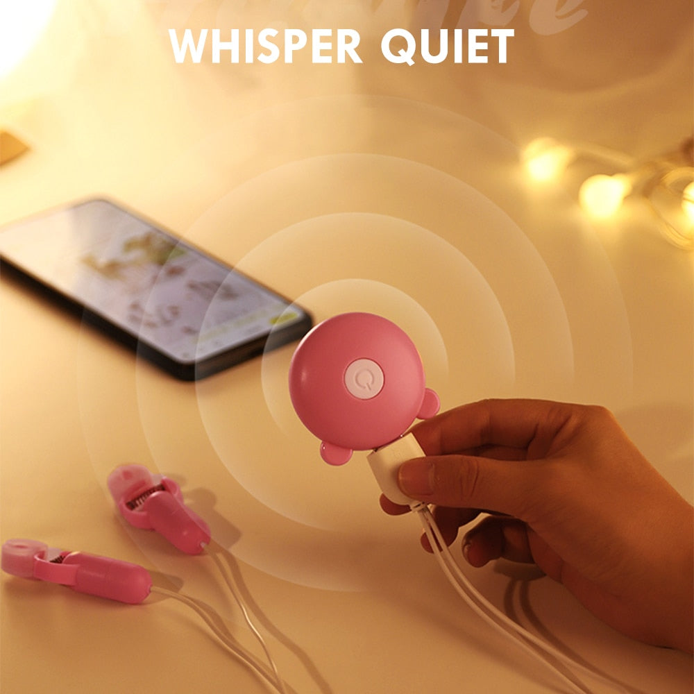 Euphoric Embrace Electric Nipple Clamp Vibrator