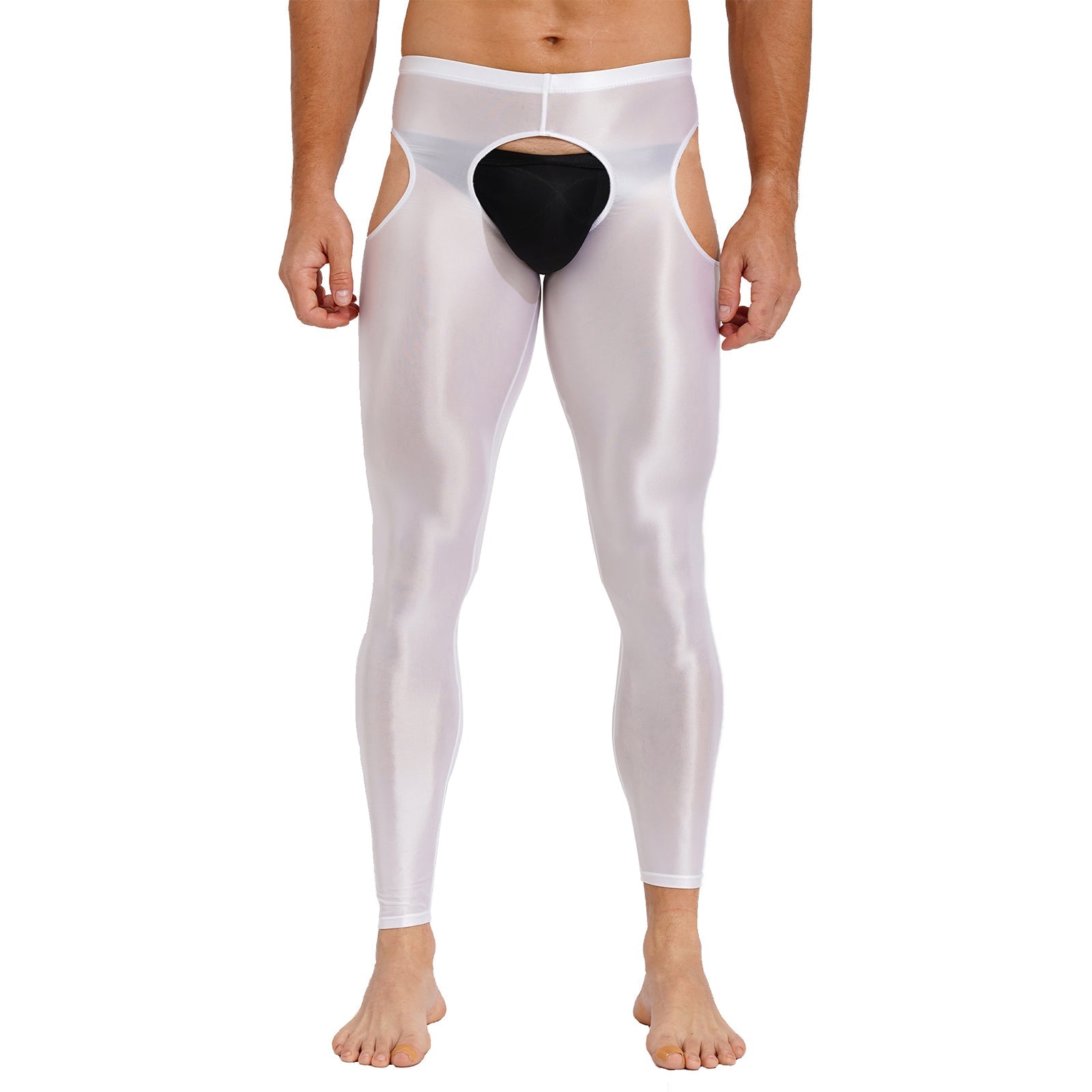 Crotchless Glam Sexy Skinny Leggings