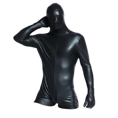 Leather Fantasy One-Piece Gimp Attire