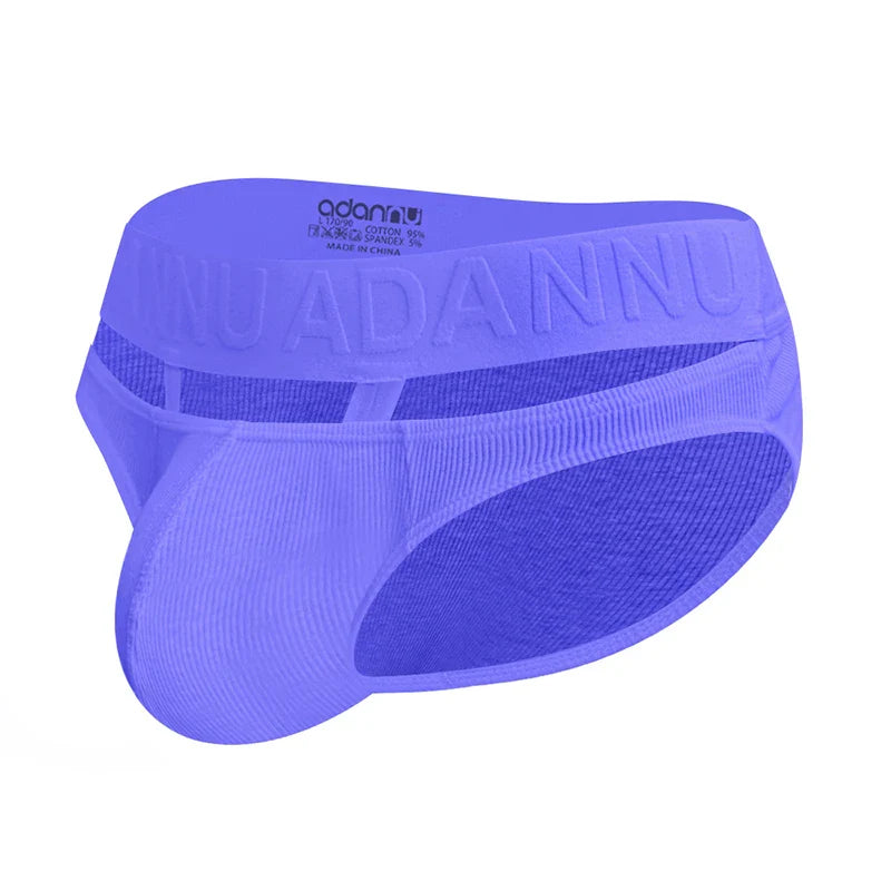 ADANNU Cotton Low Waist Gay Briefs