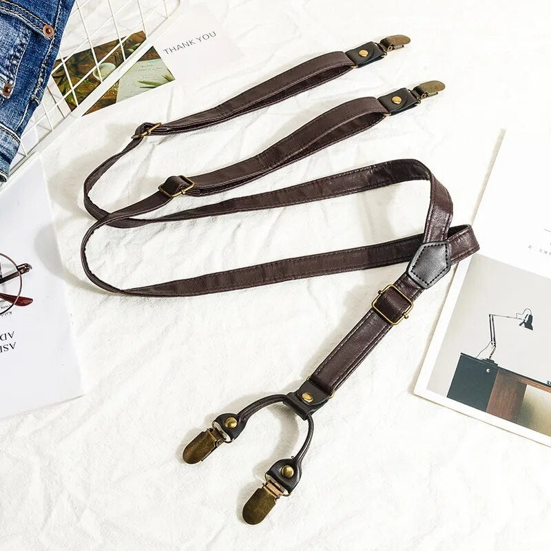 Traditional Suit Clip Suspenders