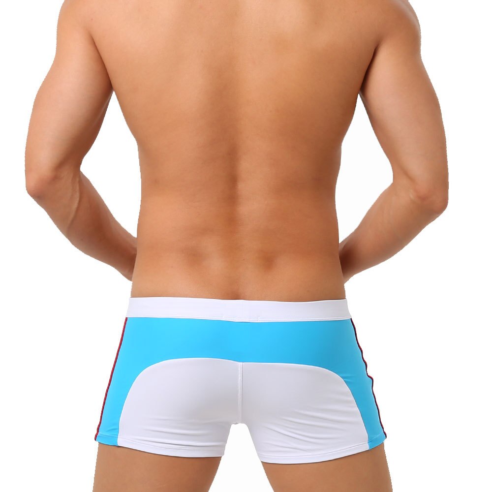 Quick Drying Swim Trunks With Zipper Pocket