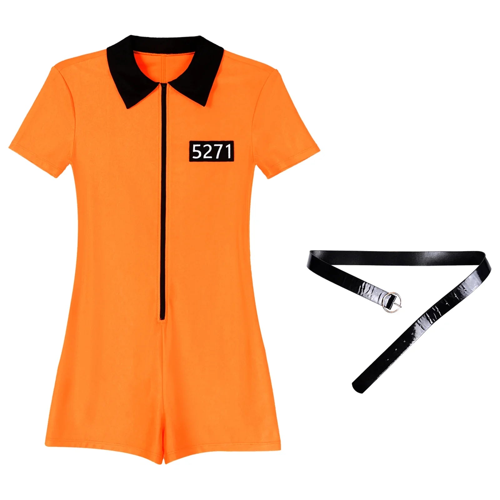 Inmate Seduction Jailbird Fantasy Jumpsuit