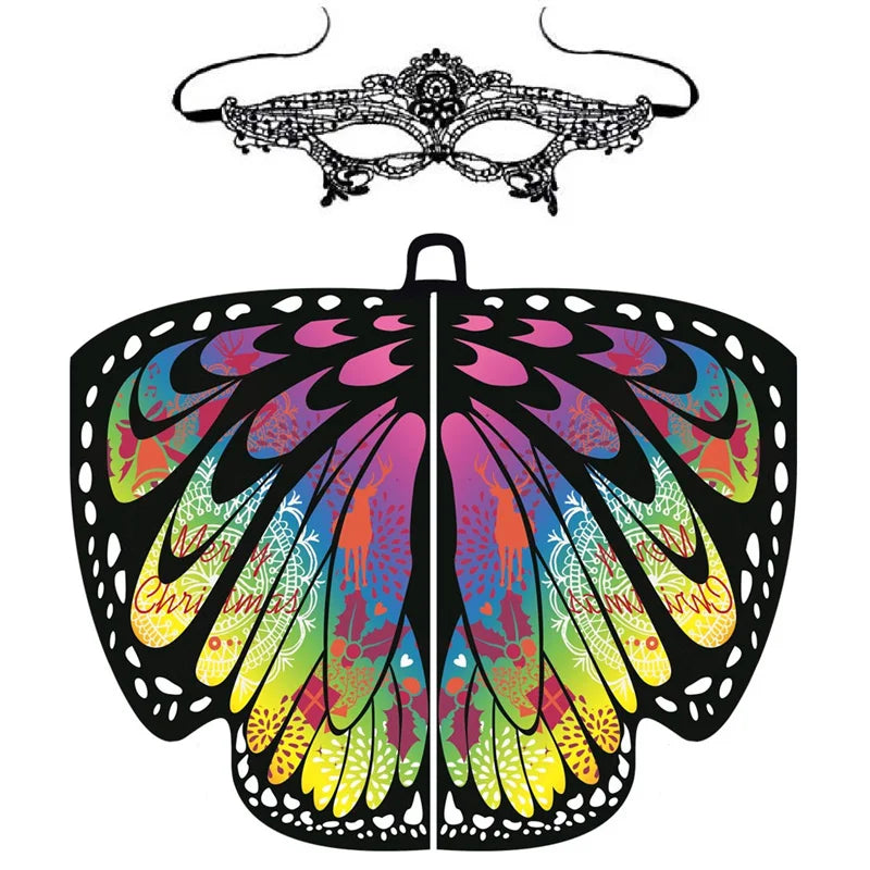 Butterfly Wings and Eye Mask Costume