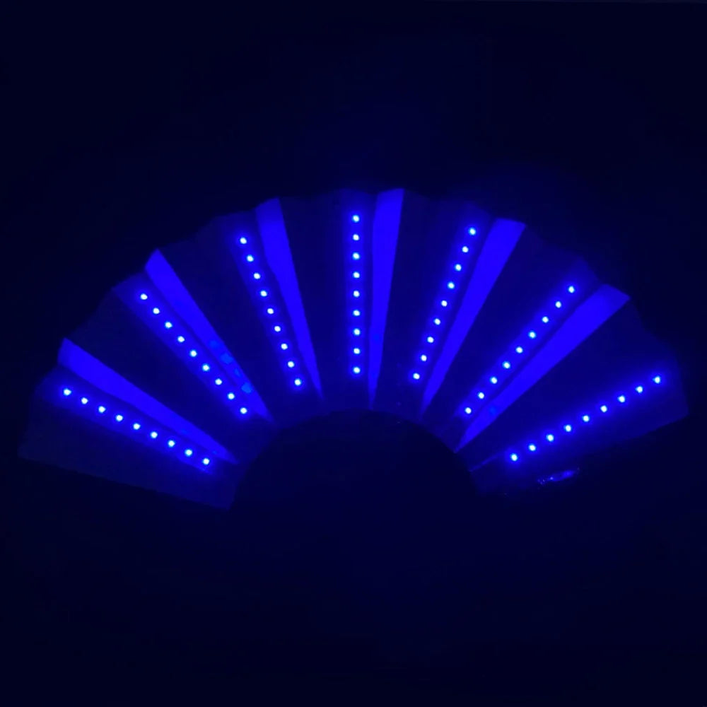 Color Fanfare LED Folding Fan