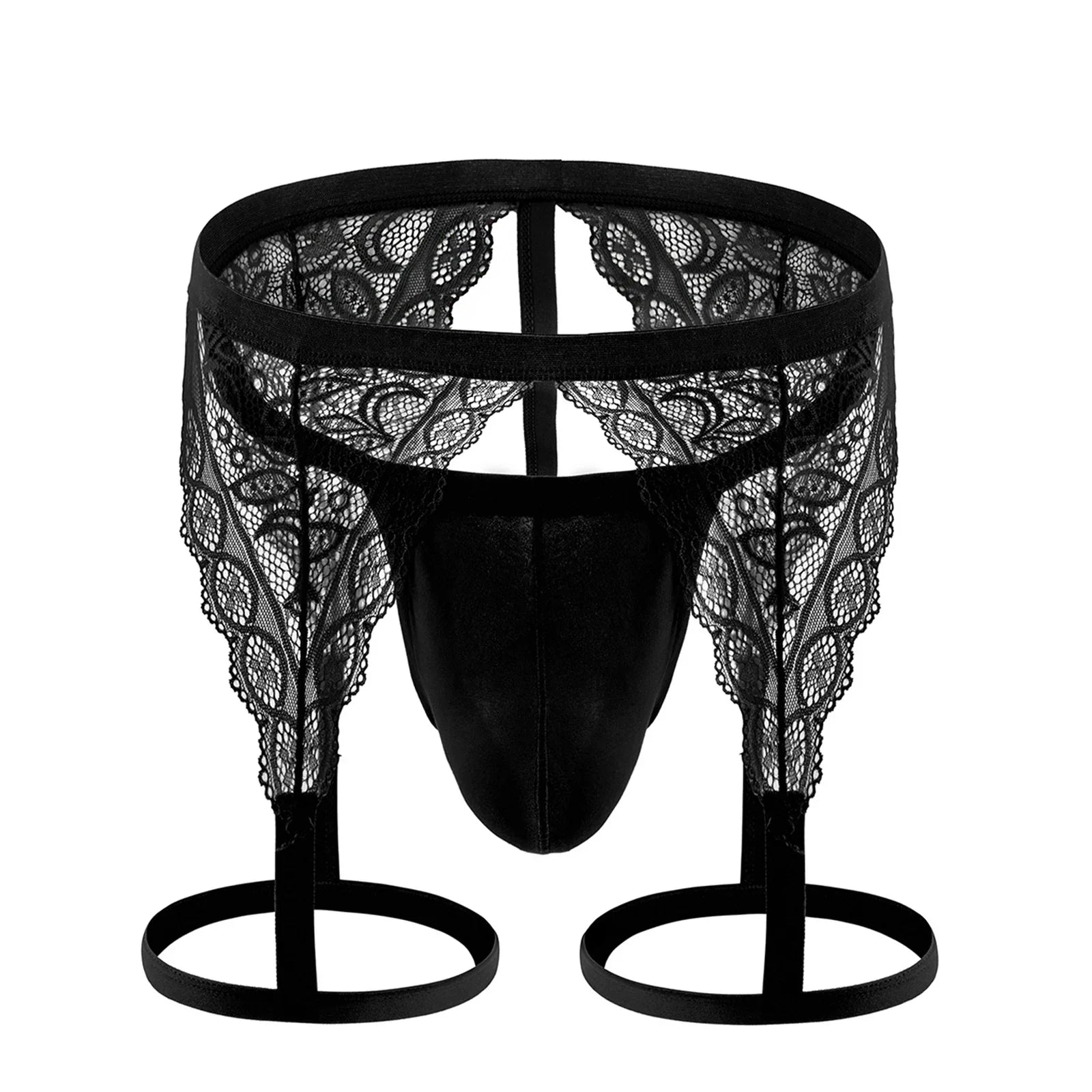 Men's Lace Garter Underwear