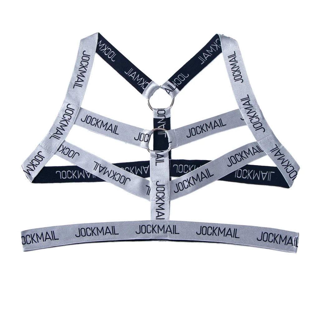 Jockmail Erotic Chest Strap Harness for Men
