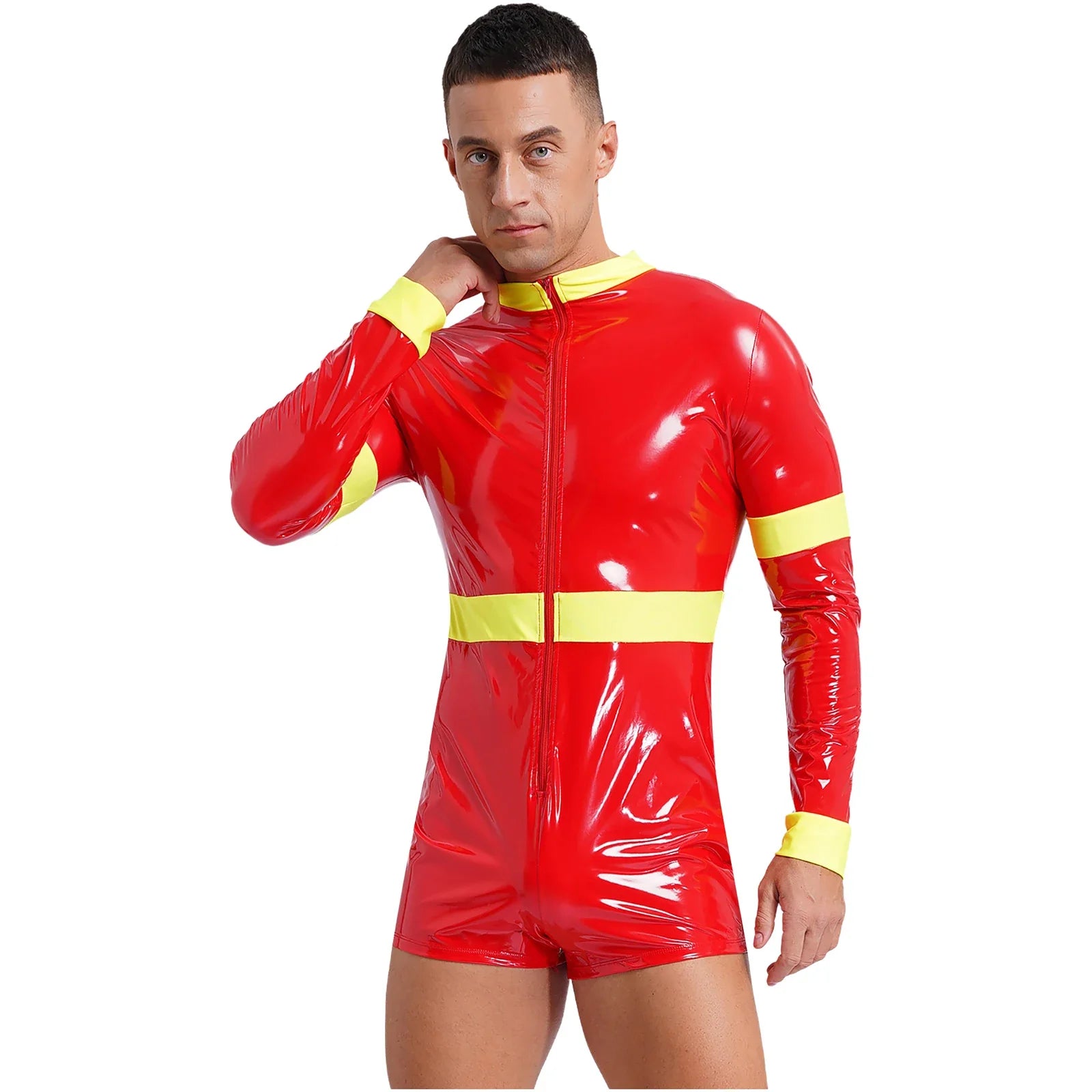 Neo Flame-Worthy Fireman Romper