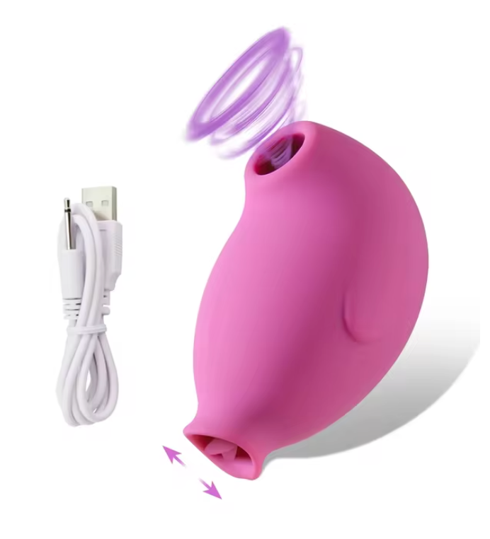Dual Delight Clit & Nipple Penguin Play Wand