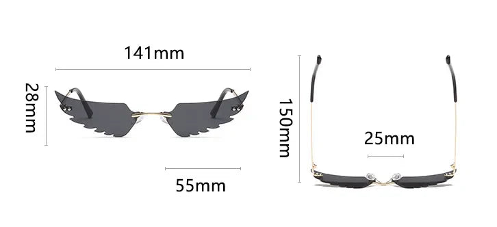 Angel Wings Sunglasses
