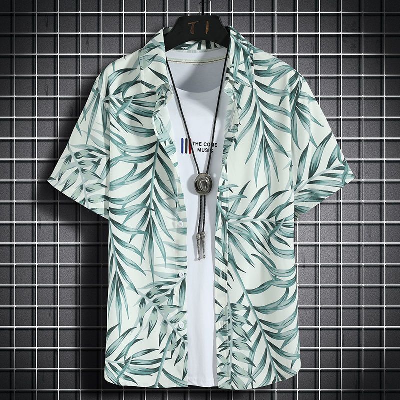 Party Life Short Sleeve Shirt + Shorts (2 Piece Outfit)