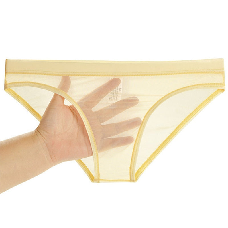 Sheer Mesh Skinny Briefs