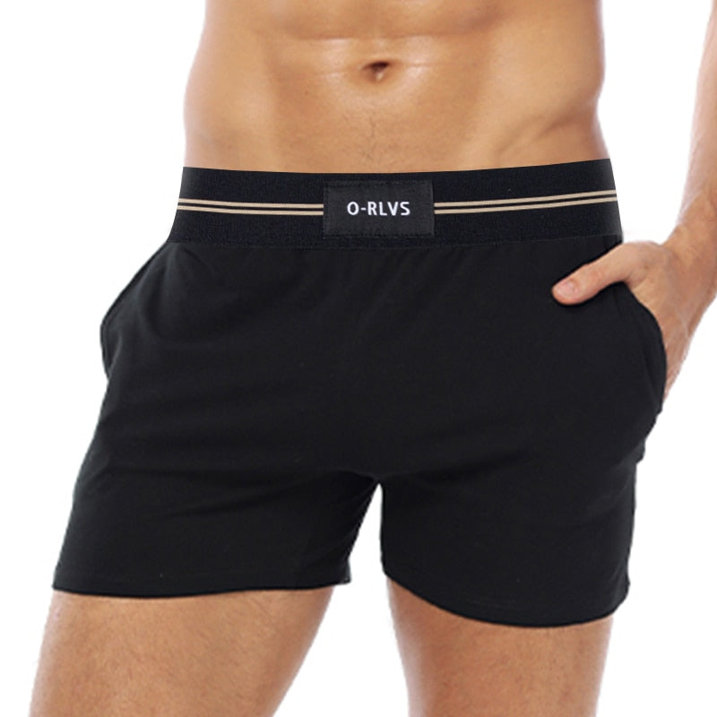 ORLVS Cotton Boxers With Pockets