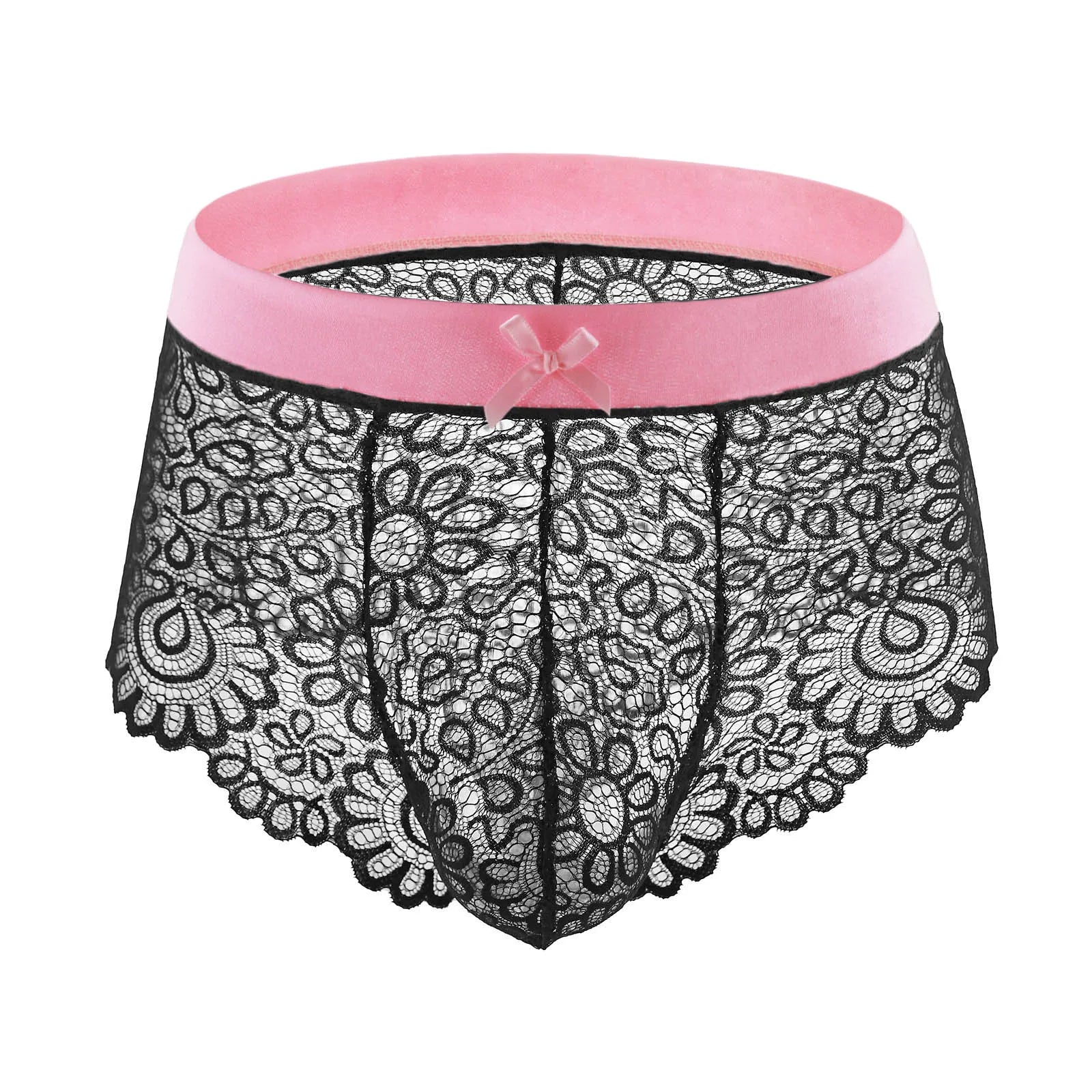 Embrace The Lace Men's Floral Panties