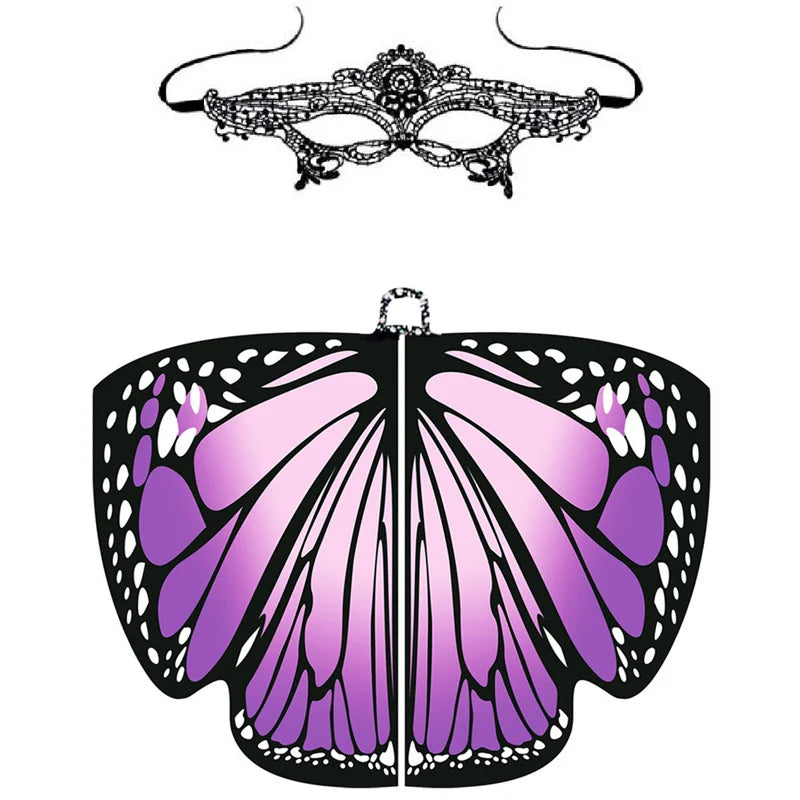 Butterfly Wings and Eye Mask Costume