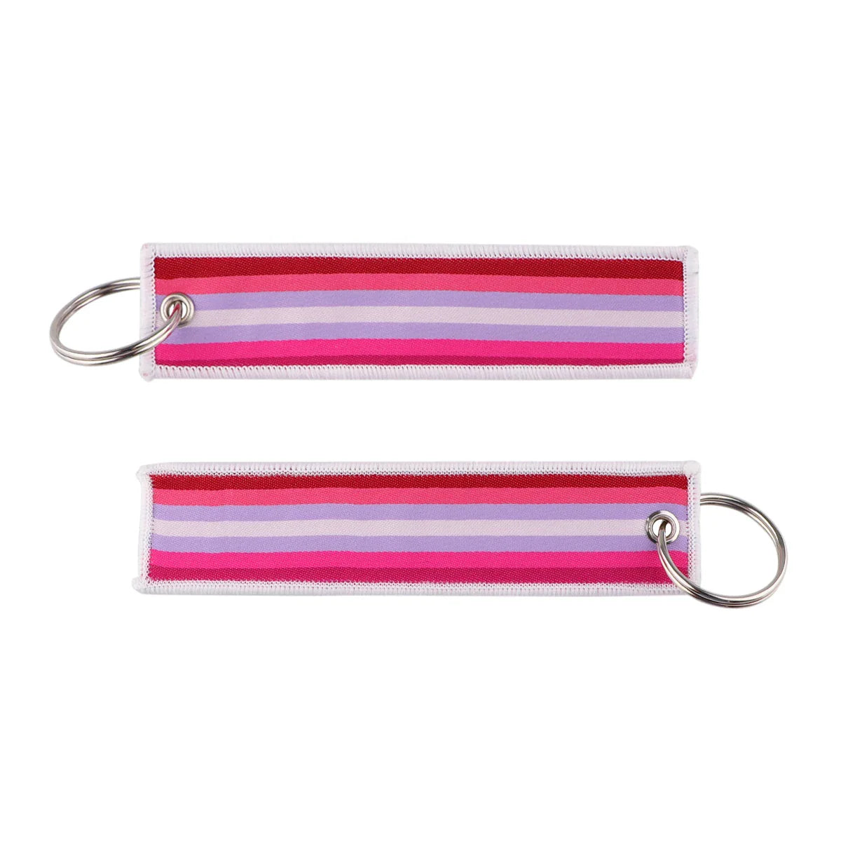 LGBT Pride Embroidered Keychain