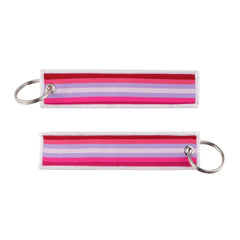 LGBT Pride Embroidered Keychain