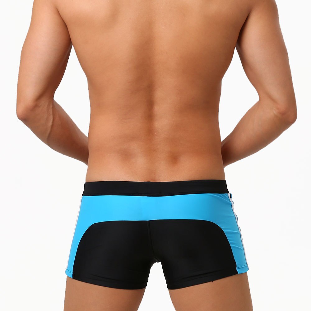 Quick Drying Swim Trunks With Zipper Pocket