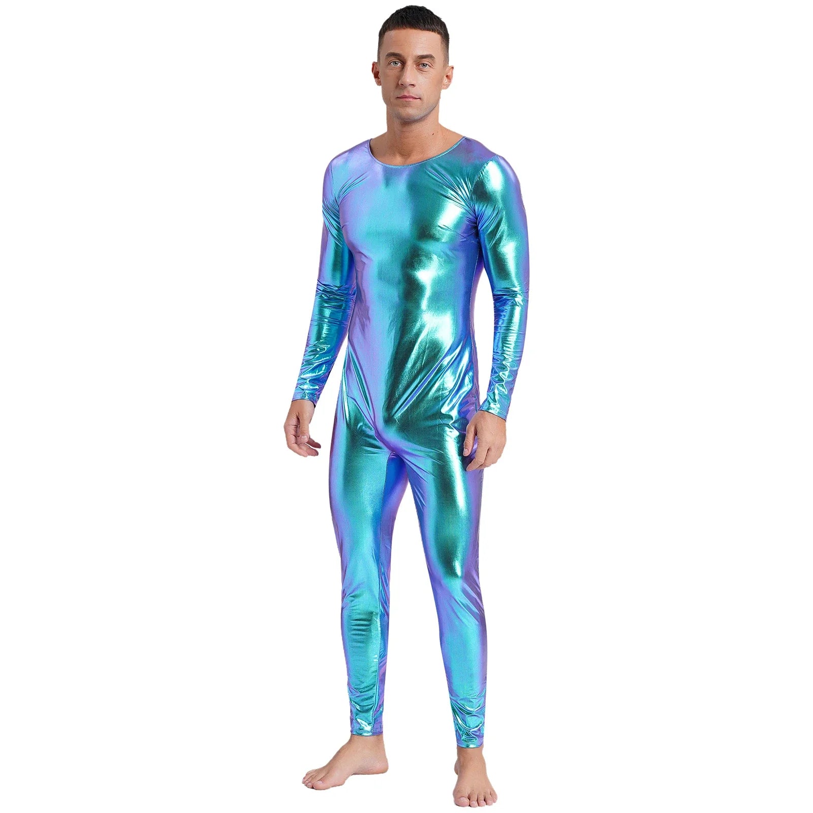 Galactic Vogue Metallic Bodysuit