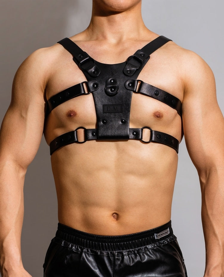 Black Fetish Harness