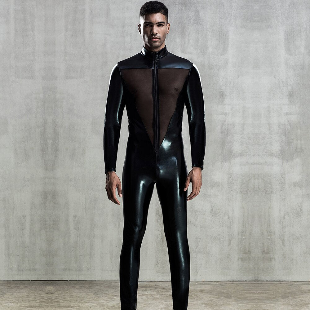 Sexy Mesh Bodysuit Clubwear