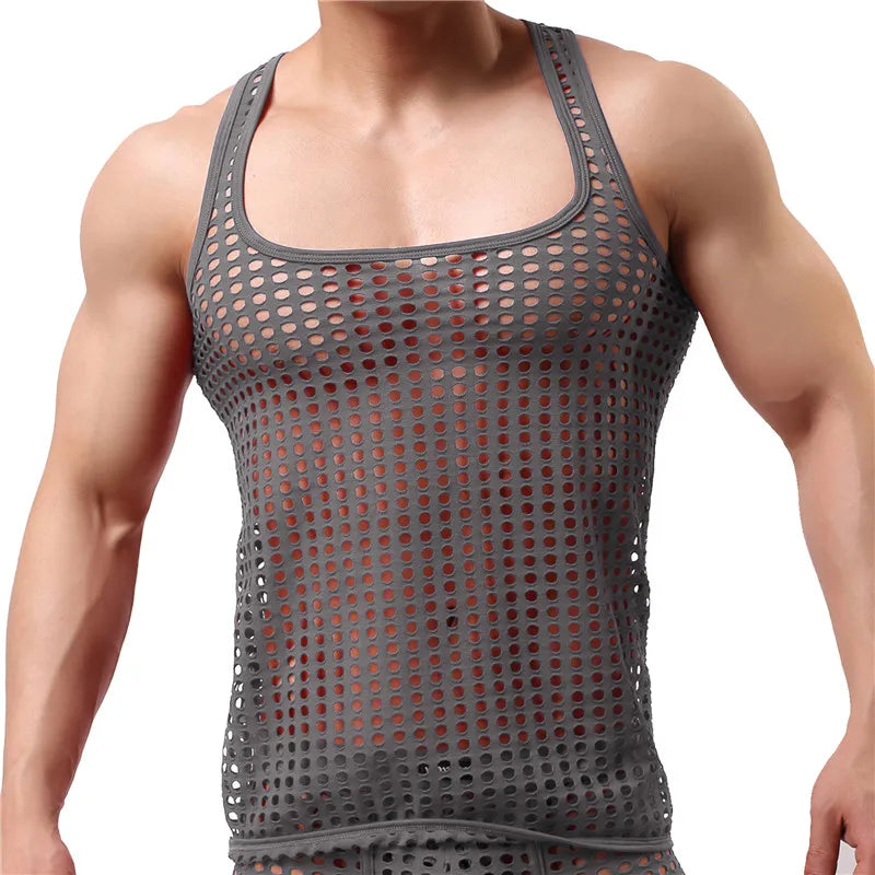 Rave Netted Tank Top