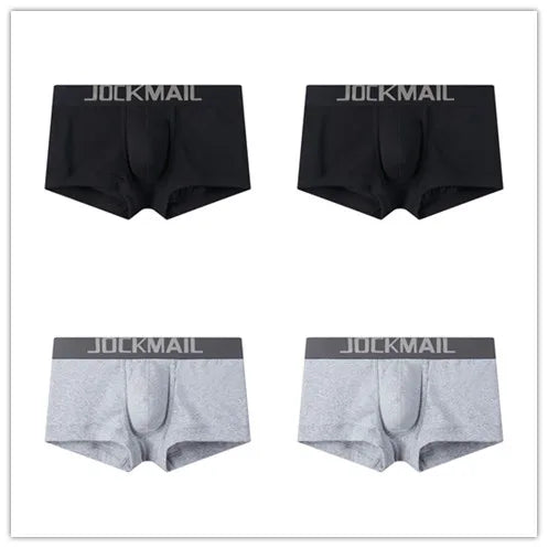 Jockmail Low Waist Boxers (4 Pack)