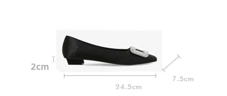 First Class Purser Rhinestone Pumps