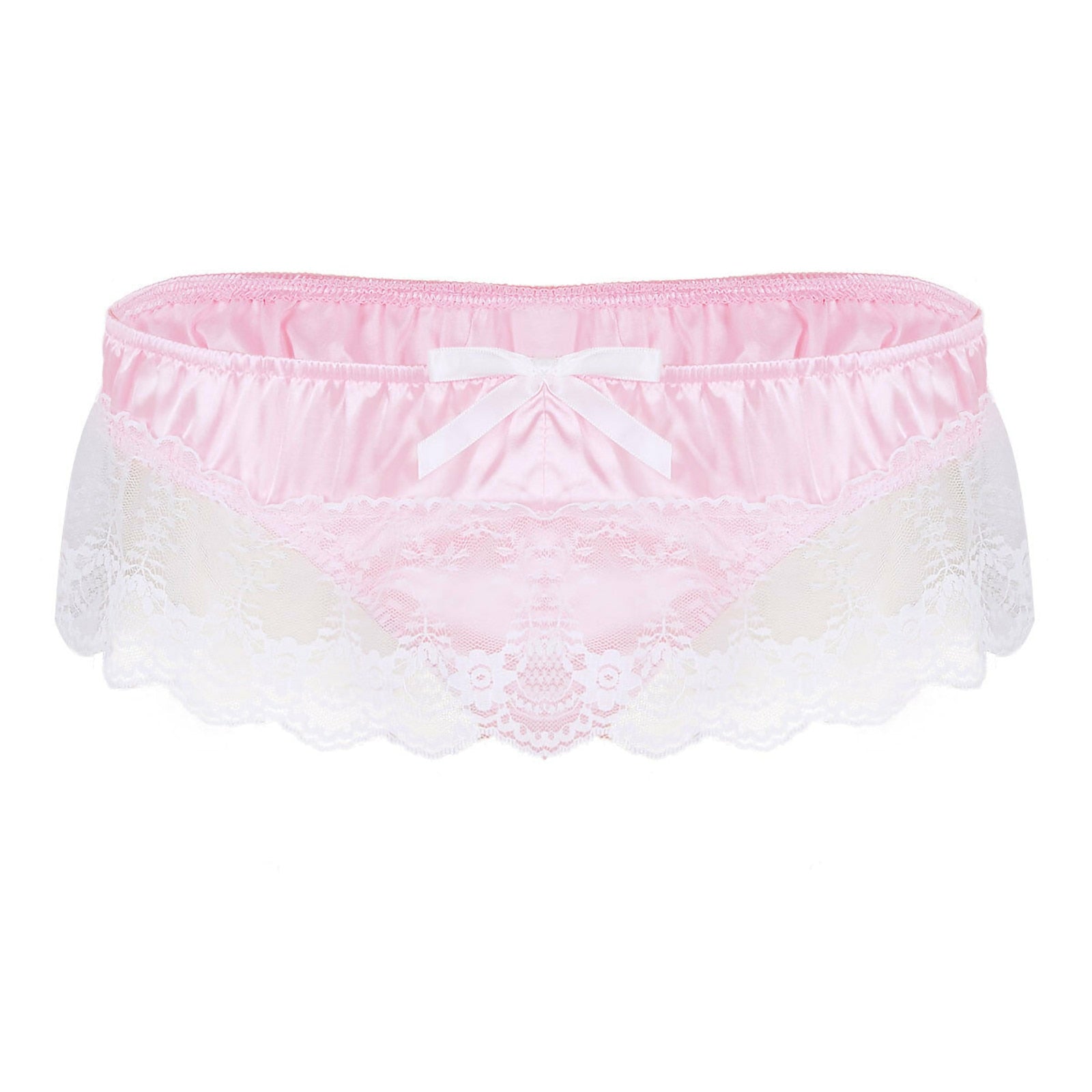 Bow & Lace Sissy Panties