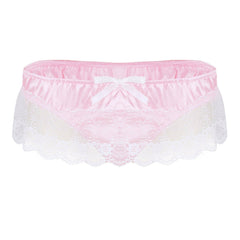 Bow & Lace Sissy Panties
