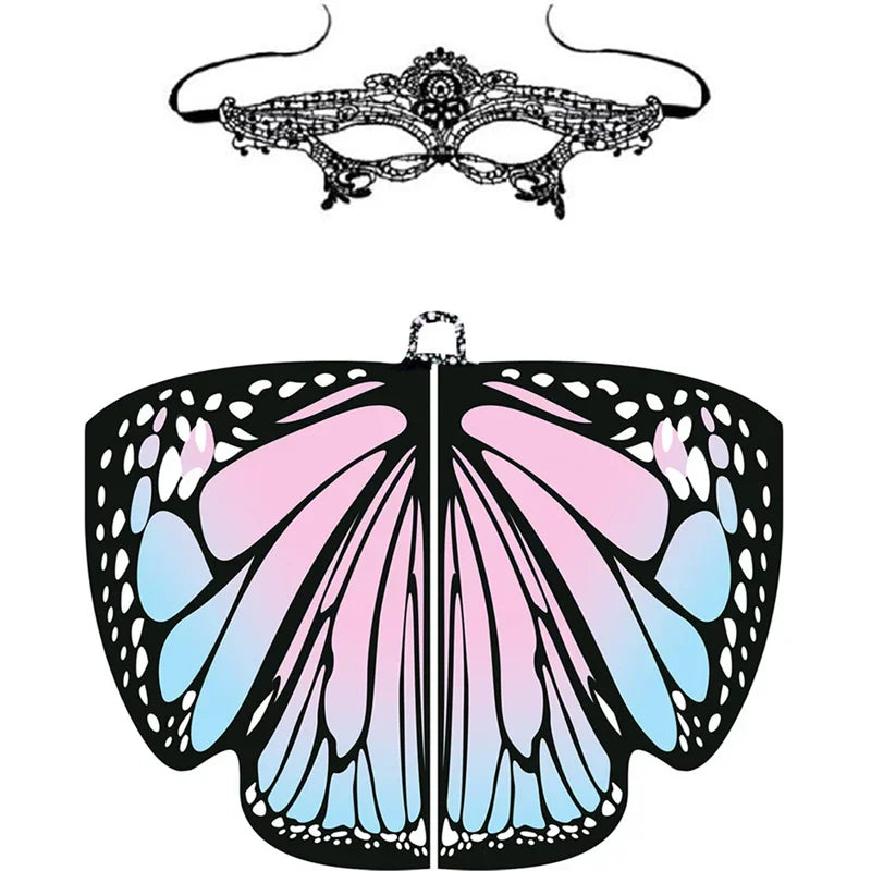Butterfly Wings and Eye Mask Costume