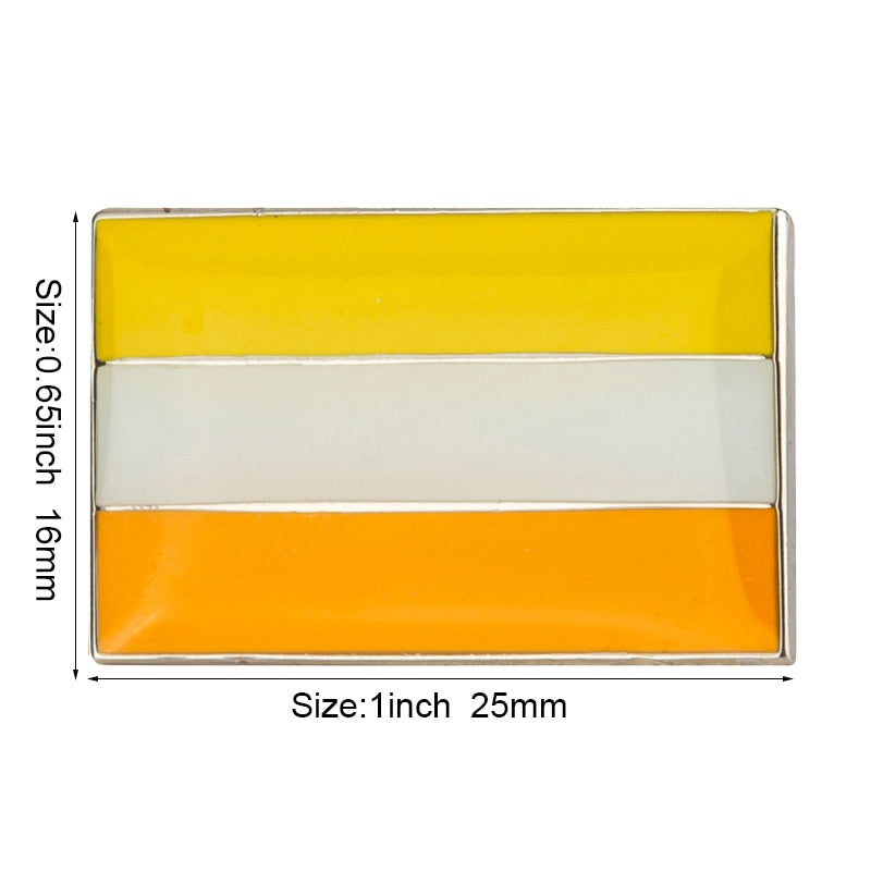 Maverique Pride Flag Enamel Pin