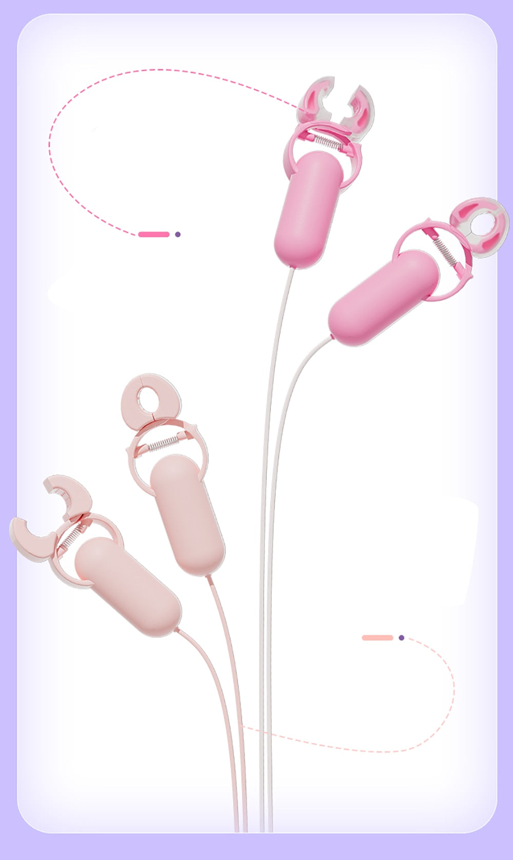 Euphoric Embrace Electric Nipple Clamp Vibrator