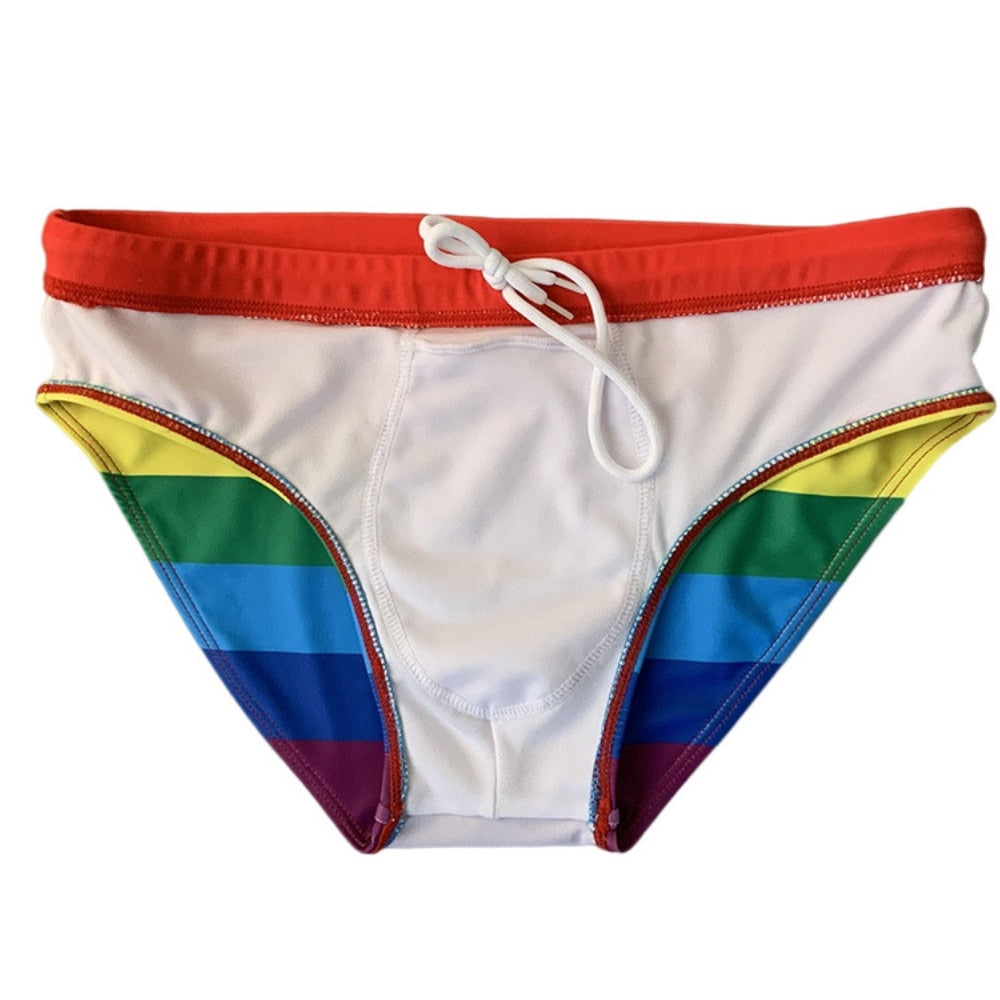 Queer Pride Swim Briefs