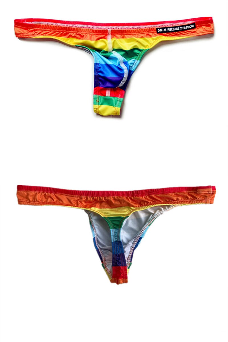 LGBT Rainbow Swim Briefs