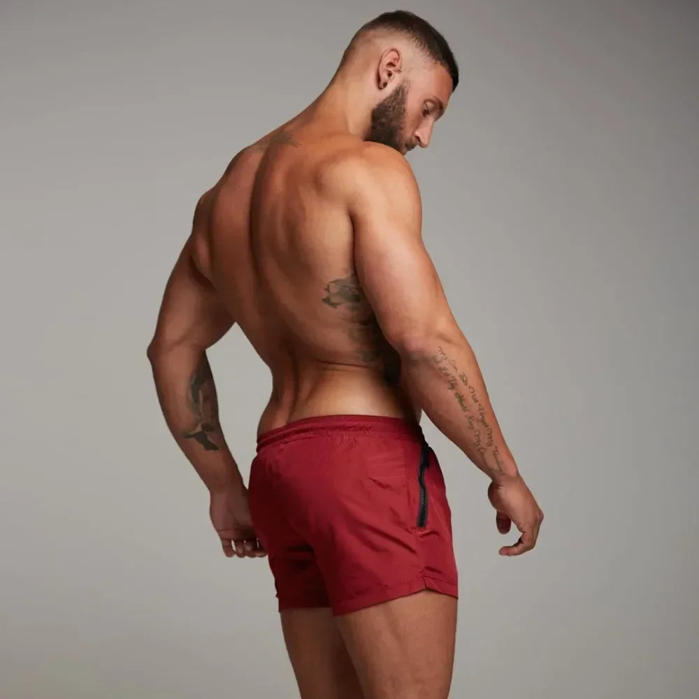Mens Shorts With Zip Pockets