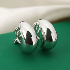 No Piercing, No Problem Champagne Clip-On Earrings