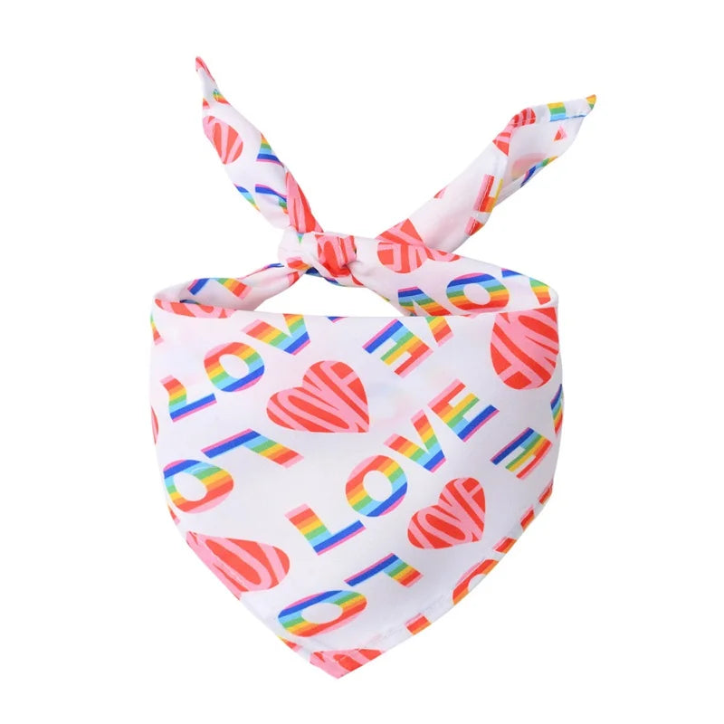 Love is Love LGBT Pride Dog Bandana's