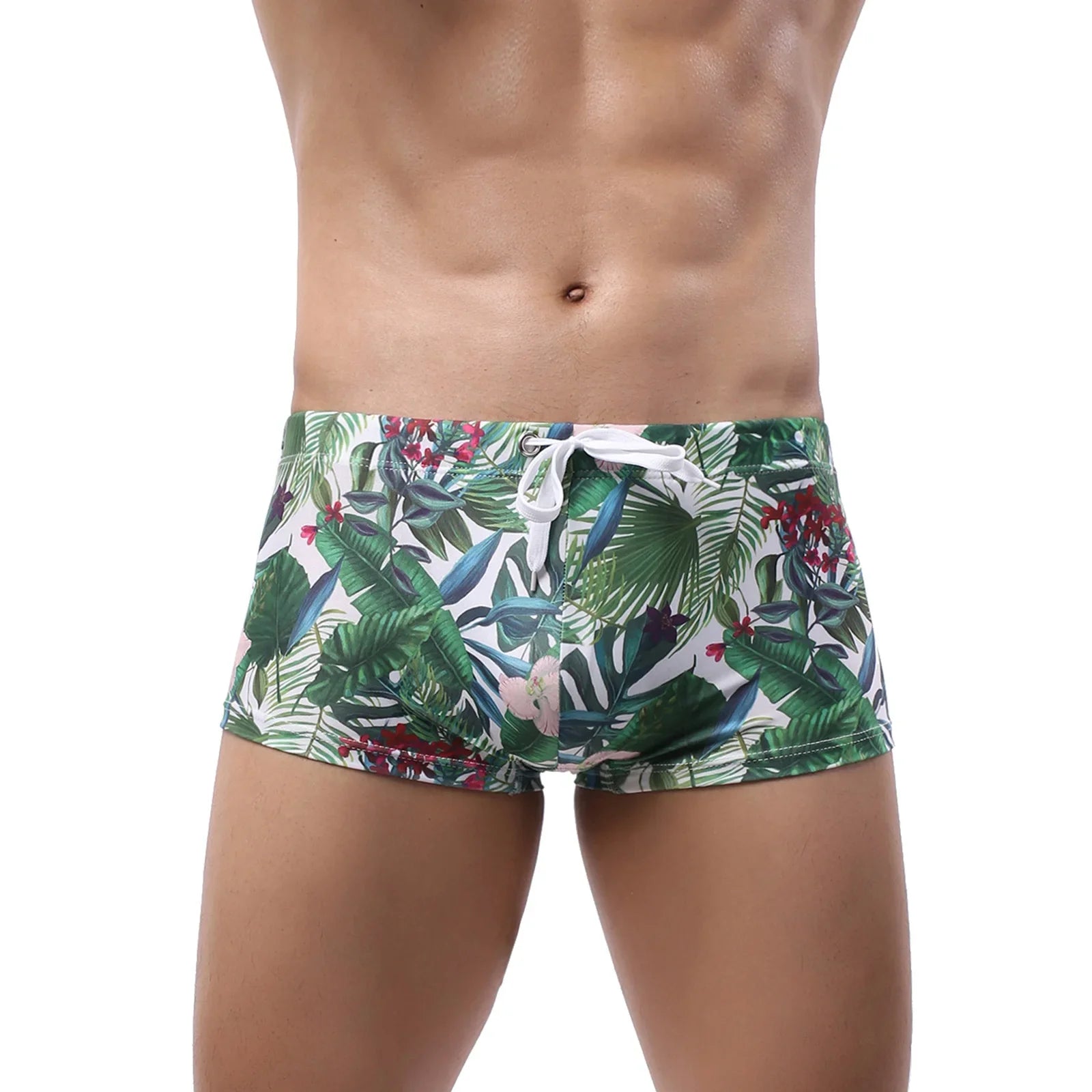Mermaid Magic Low-Waist Swim Trunks