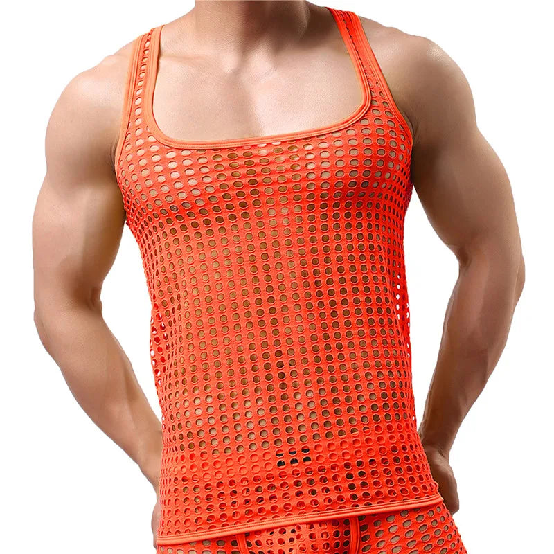 Rave Netted Tank Top