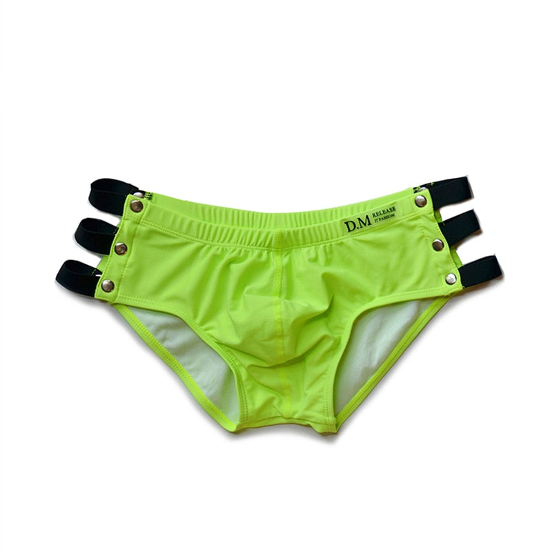 Flirty Side Cut Out Swim Briefs