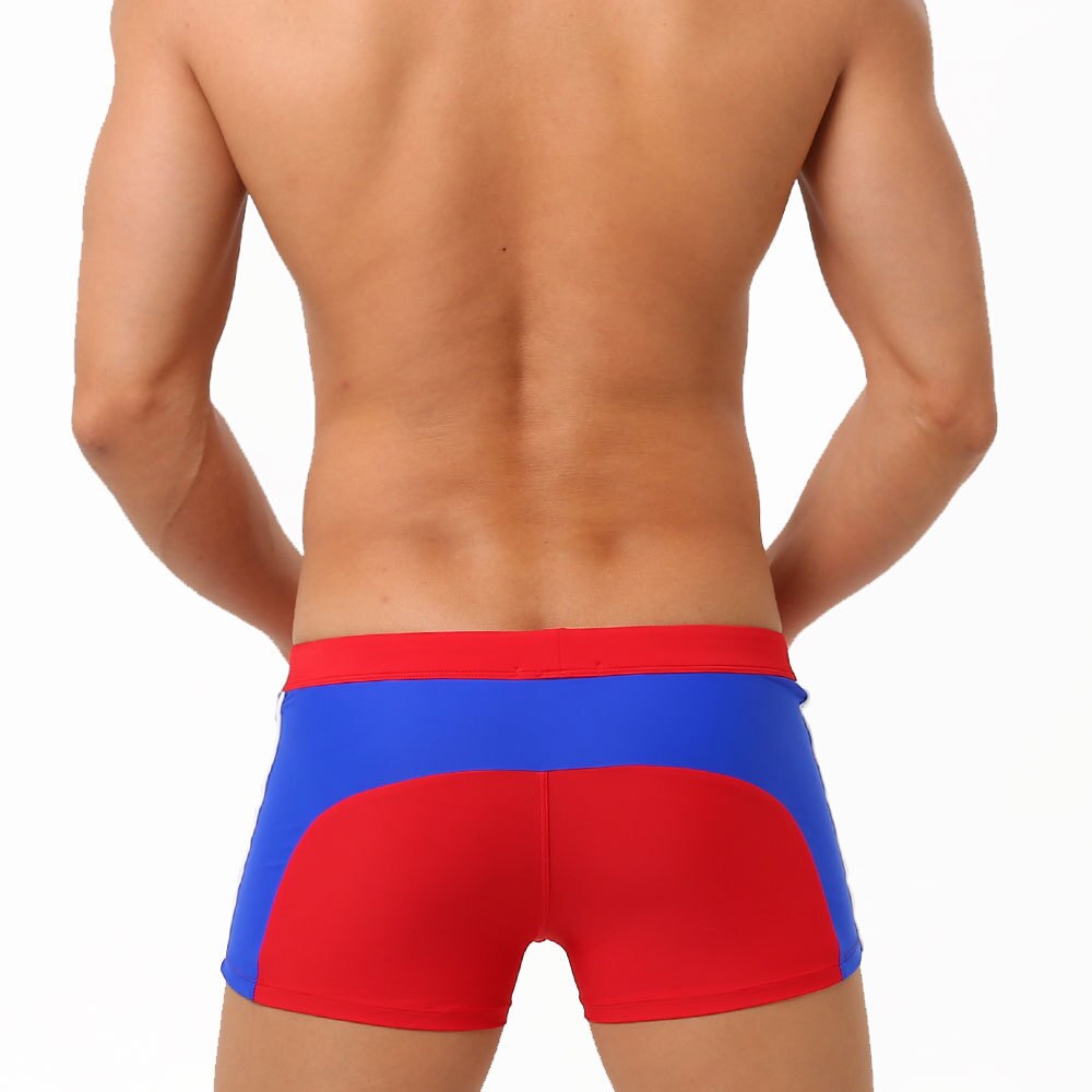 Quick Drying Swim Trunks With Zipper Pocket