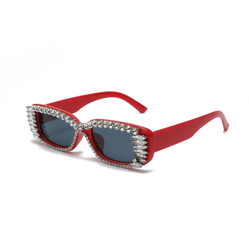 Rhinestone Tassel Sunglasses