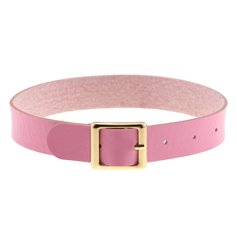 Femme Pink Punk Chokers