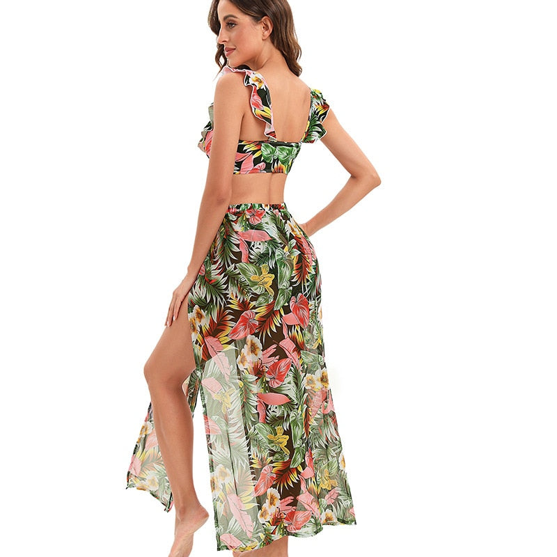 Resort Life 3 Piece Swimsuit