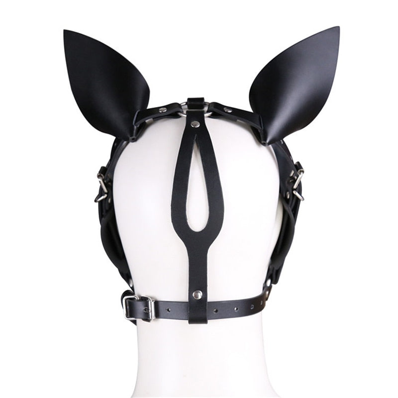Sensual Pup Mask With Bone