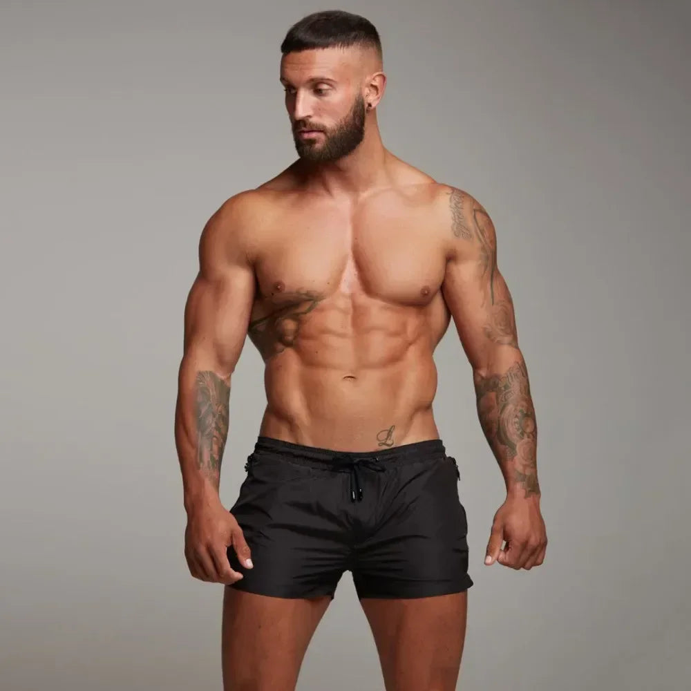 Mens Shorts With Zip Pockets