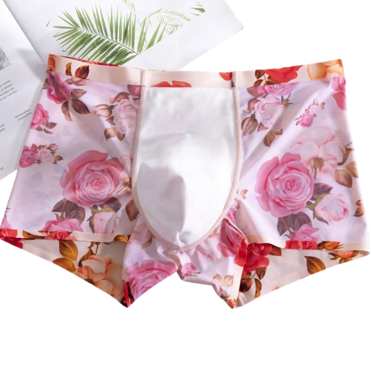 See Me Tease Floral Mesh Underwear